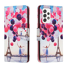 Coque Portefeuille Motif Fantaisie Livre Cuir Etui Clapet H02X pour Samsung Galaxy A33 5G Mixte