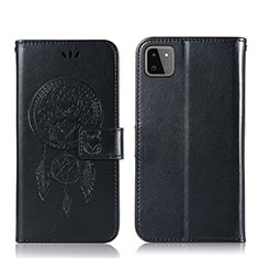 Coque Portefeuille Motif Fantaisie Livre Cuir Etui Clapet JX1 pour Samsung Galaxy A22 5G Noir