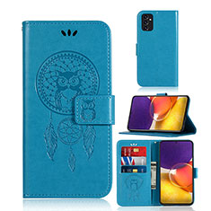 Coque Portefeuille Motif Fantaisie Livre Cuir Etui Clapet JX1 pour Samsung Galaxy A34 5G Bleu