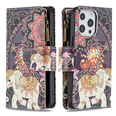 Coque Portefeuille Motif Fantaisie Livre Cuir Etui Clapet pour Apple iPhone 13 Pro Max Mixte