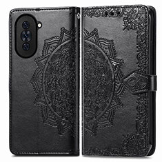 Coque Portefeuille Motif Fantaisie Livre Cuir Etui Clapet pour Huawei Nova 10 Pro Noir