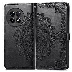 Coque Portefeuille Motif Fantaisie Livre Cuir Etui Clapet pour OnePlus 11R 5G Noir