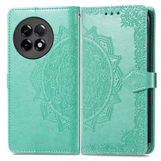 Coque Portefeuille Motif Fantaisie Livre Cuir Etui Clapet pour OnePlus Ace 2 5G Vert