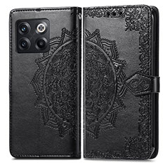 Coque Portefeuille Motif Fantaisie Livre Cuir Etui Clapet pour OnePlus Ace Pro 5G Noir