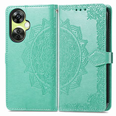 Coque Portefeuille Motif Fantaisie Livre Cuir Etui Clapet pour OnePlus Nord N30 5G Vert