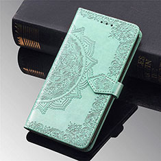 Coque Portefeuille Motif Fantaisie Livre Cuir Etui Clapet S01D pour Samsung Galaxy S24 Ultra 5G Vert