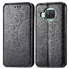 Coque Portefeuille Motif Fantaisie Livre Cuir Etui Clapet S01D pour Xiaomi Mi 10i 5G Noir