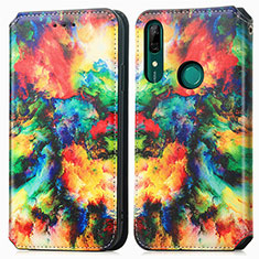 Coque Portefeuille Motif Fantaisie Livre Cuir Etui Clapet S02D pour Huawei P Smart Z (2019) Mixte