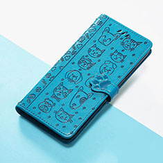 Coque Portefeuille Motif Fantaisie Livre Cuir Etui Clapet S03D pour Xiaomi Mi 13 Ultra 5G Bleu