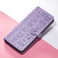 Coque Portefeuille Motif Fantaisie Livre Cuir Etui Clapet S03D pour Xiaomi Mi 13 Ultra 5G Violet