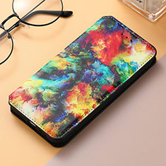 Coque Portefeuille Motif Fantaisie Livre Cuir Etui Clapet S04D pour Samsung Galaxy S22 Ultra 5G Mixte