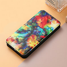 Coque Portefeuille Motif Fantaisie Livre Cuir Etui Clapet S06D pour Huawei Nova Y61 Mixte