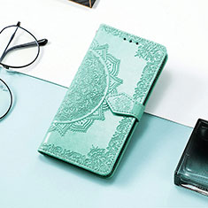 Coque Portefeuille Motif Fantaisie Livre Cuir Etui Clapet S07D pour Huawei Honor 80 Pro 5G Vert