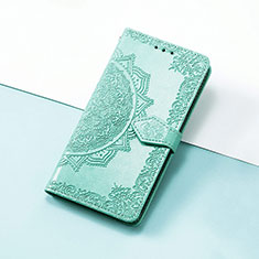 Coque Portefeuille Motif Fantaisie Livre Cuir Etui Clapet S07D pour Huawei Honor V40 5G Vert