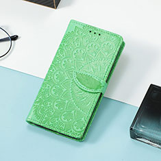 Coque Portefeuille Motif Fantaisie Livre Cuir Etui Clapet S08D pour Huawei Honor 60 Pro 5G Vert