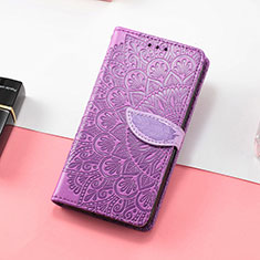 Coque Portefeuille Motif Fantaisie Livre Cuir Etui Clapet S08D pour Huawei Honor Magic3 5G Violet