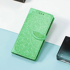 Coque Portefeuille Motif Fantaisie Livre Cuir Etui Clapet S08D pour Huawei Honor X30i Vert