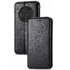 Coque Portefeuille Motif Fantaisie Livre Cuir Etui Clapet S09D pour Huawei Honor Magic3 5G Noir