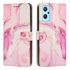 Coque Portefeuille Motif Fantaisie Livre Cuir Etui Clapet Y01X pour Realme 10 5G Rose