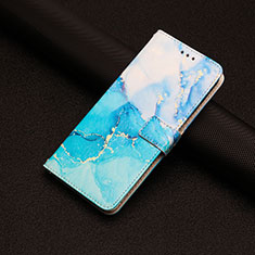 Coque Portefeuille Motif Fantaisie Livre Cuir Etui Clapet Y01X pour Xiaomi POCO C3 Bleu