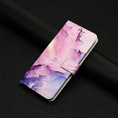 Coque Portefeuille Motif Fantaisie Livre Cuir Etui Clapet Y01X pour Xiaomi POCO C3 Violet