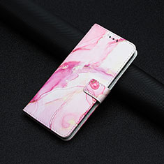 Coque Portefeuille Motif Fantaisie Livre Cuir Etui Clapet Y01X pour Xiaomi POCO C31 Rose