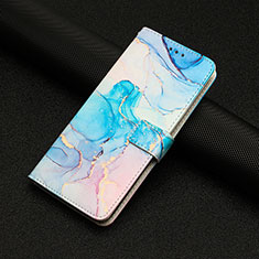 Coque Portefeuille Motif Fantaisie Livre Cuir Etui Clapet Y01X pour Xiaomi Redmi Note 12 Pro Speed 5G Bleu Ciel