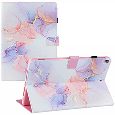 Coque Portefeuille Motif Fantaisie Livre Cuir Etui Clapet Y02B pour Apple iPad 10.2 (2020) Blanc