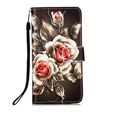 Coque Portefeuille Motif Fantaisie Livre Cuir Etui Clapet Y02B pour Xiaomi Redmi K40 Pro 5G Rouge