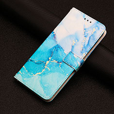 Coque Portefeuille Motif Fantaisie Livre Cuir Etui Clapet Y02X pour Google Pixel 7 5G Bleu