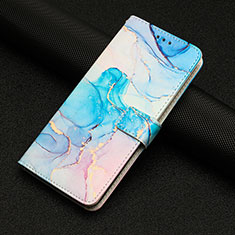 Coque Portefeuille Motif Fantaisie Livre Cuir Etui Clapet Y02X pour Google Pixel 7 5G Bleu Ciel