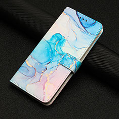 Coque Portefeuille Motif Fantaisie Livre Cuir Etui Clapet Y02X pour Google Pixel 7 Pro 5G Bleu Ciel