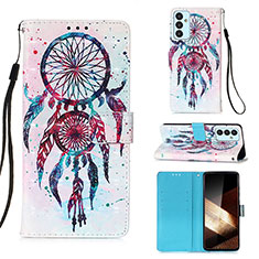 Coque Portefeuille Motif Fantaisie Livre Cuir Etui Clapet Y03B pour Samsung Galaxy A35 5G Mixte