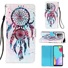 Coque Portefeuille Motif Fantaisie Livre Cuir Etui Clapet Y03B pour Samsung Galaxy A52 4G Mixte