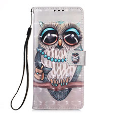 Coque Portefeuille Motif Fantaisie Livre Cuir Etui Clapet Y03B pour Xiaomi Mi 11T 5G Bleu Clair