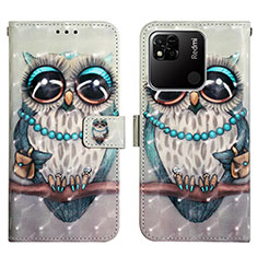 Coque Portefeuille Motif Fantaisie Livre Cuir Etui Clapet Y03B pour Xiaomi POCO C31 Mixte