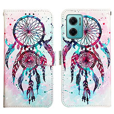 Coque Portefeuille Motif Fantaisie Livre Cuir Etui Clapet Y03B pour Xiaomi Redmi 11 Prime 5G Colorful