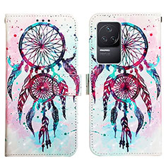 Coque Portefeuille Motif Fantaisie Livre Cuir Etui Clapet Y03B pour Xiaomi Redmi K50 Pro 5G Colorful