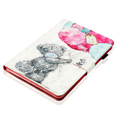 Coque Portefeuille Motif Fantaisie Livre Cuir Etui Clapet Y06B pour Apple iPad Mini 4 Gris