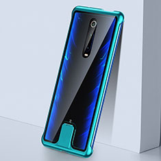 Coque Rebord Bumper Luxe Aluminum Metal Miroir 360 Degres Housse Etui Aimant T05 pour Xiaomi Redmi K20 Vert