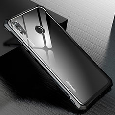 Coque Rebord Bumper Luxe Aluminum Metal Miroir Housse Etui M01 pour Huawei Honor View 10 Lite Noir