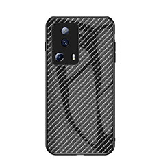 Coque Rebord Contour Silicone et Vitre Miroir Housse Etui Degrade Arc en Ciel LS2 pour Xiaomi Civi 2 5G Noir