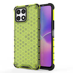 Coque Rebord Contour Silicone et Vitre Transparente Housse Etui 360 Degres AM1 pour Huawei Honor X30i Vert