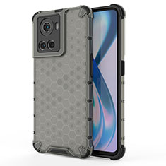 Coque Rebord Contour Silicone et Vitre Transparente Housse Etui 360 Degres AM1 pour OnePlus Ace 5G Noir