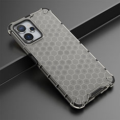 Coque Rebord Contour Silicone et Vitre Transparente Housse Etui 360 Degres AM1 pour Realme 10 5G Noir