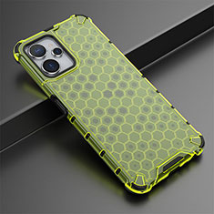 Coque Rebord Contour Silicone et Vitre Transparente Housse Etui 360 Degres AM1 pour Realme 10 5G Vert