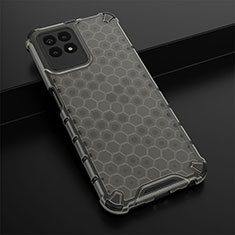 Coque Rebord Contour Silicone et Vitre Transparente Housse Etui 360 Degres AM1 pour Realme 8i Noir