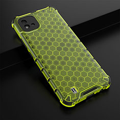 Coque Rebord Contour Silicone et Vitre Transparente Housse Etui 360 Degres AM1 pour Realme C11 (2021) Vert