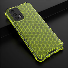 Coque Rebord Contour Silicone et Vitre Transparente Housse Etui 360 Degres AM1 pour Realme GT Master 5G Vert