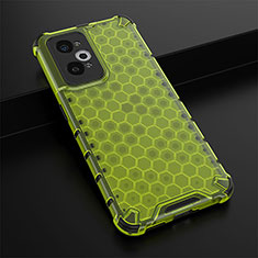 Coque Rebord Contour Silicone et Vitre Transparente Housse Etui 360 Degres AM1 pour Realme GT2 5G Vert